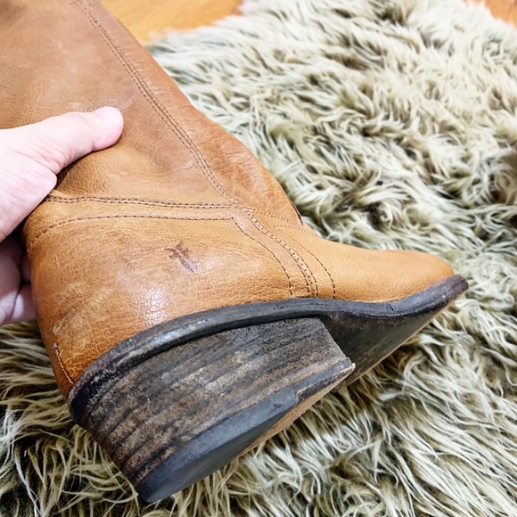 Frye Camel Boots Size 10.5 - Picture 14 of 16